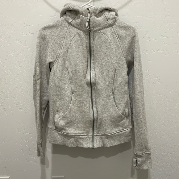 Grey Lululemon Scuba - Picture 1 of 3